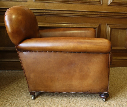 Classic 1930s Leather Club Chair